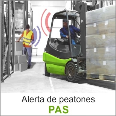 CLAITEC：行人警报系统（PAS）_叉车安全网