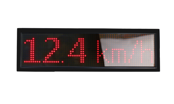 唯创安全：叉车超速报警器+LED显示屏