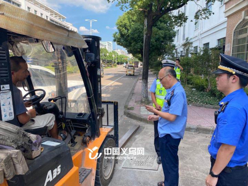 义乌佛堂镇组织开展叉车安全专项整治 