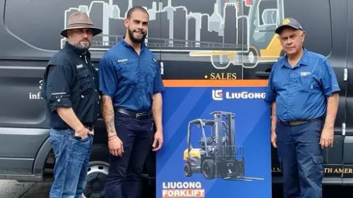 大西洋叉车及海利亚配件公司被评为柳工北美经销商