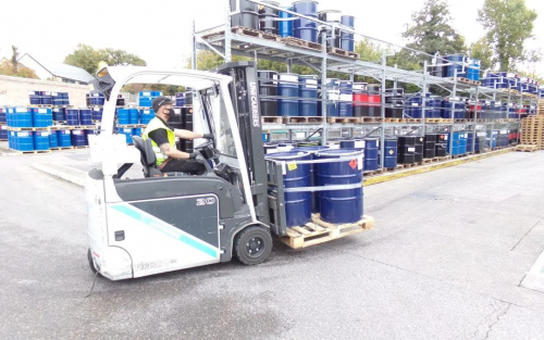 英国太阳化学引入派若搬(Pyroban)防爆叉车车队