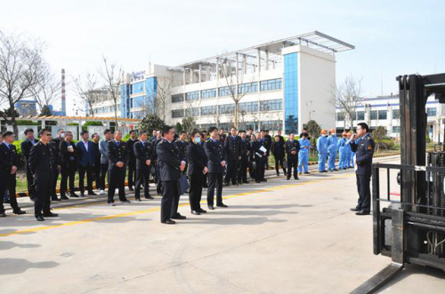 江苏响水县市场监管局全力推进叉车智能化监管