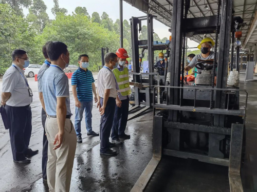 合格率为99.13%！里水开展叉车安全监管专项活动