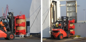 博索尼奥拉茂智能纸卷夹可帮助纸卷安全搬运