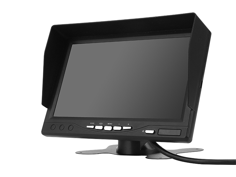 九盾安防两路视频监控叉车行车记录仪盲区检测360度摄影