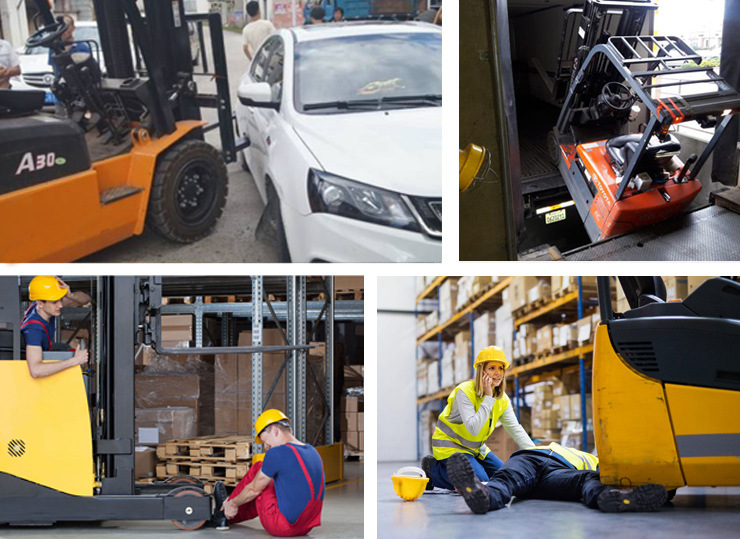 叉车智能防碰撞安全系统-AI防撞预警-让叉车作业更安全