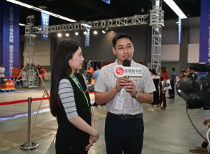 叉车安全日丨唯创安全接受凤凰网宁波的采访