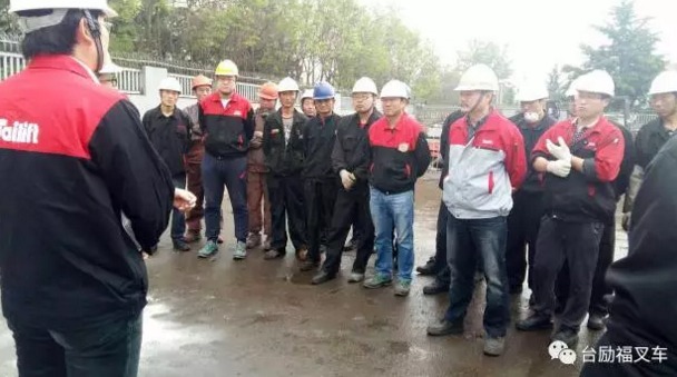 警钟长鸣，安全第一， 台励福叉车举行春季消防演练